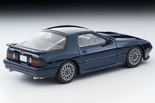 Mô hình xe Tomyca Limited Vintage TLV 1:64 Mazda Savanna RX-7 GT-X (navy) 1990 model | LV-N192g