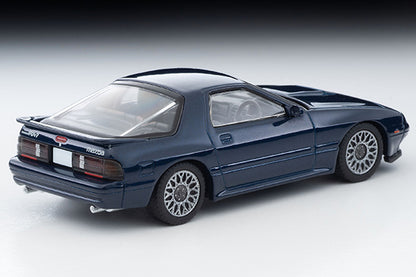 Mô hình xe Tomyca Limited Vintage TLV 1:64 Mazda Savanna RX-7 GT-X (navy) 1990 model | LV-N192g