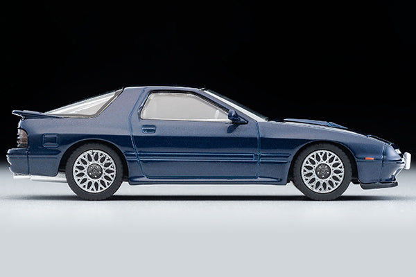 Mô hình xe Tomyca Limited Vintage TLV 1:64 Mazda Savanna RX-7 GT-X (navy) 1990 model | LV-N192g