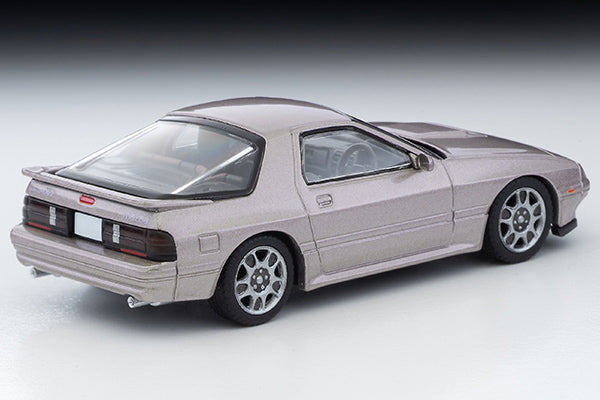 Mô hình xe Tomyca Limited Vintage TLV 1:64 Mazda Savanna RX-7 GT-X (Winning Silver M) 1989 model | LV-N192h