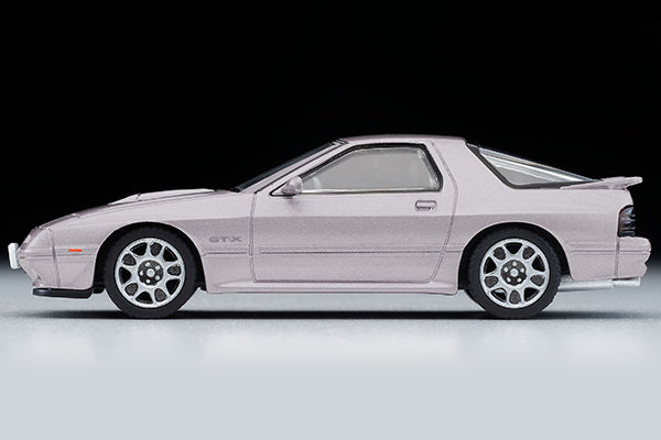 Mô hình xe Tomyca Limited Vintage TLV 1:64 Mazda Savanna RX-7 GT-X (Winning Silver M) 1989 model | LV-N192h