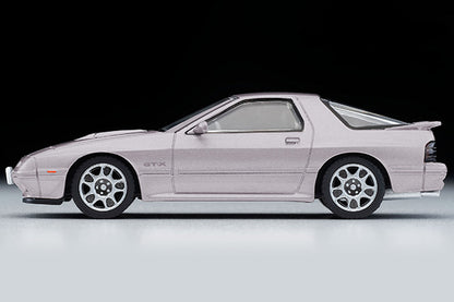Mô hình xe Tomyca Limited Vintage TLV 1:64 Mazda Savanna RX-7 GT-X (Winning Silver M) 1989 model | LV-N192h
