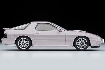Mô hình xe Tomyca Limited Vintage TLV 1:64 Mazda Savanna RX-7 GT-X (Winning Silver M) 1989 model | LV-N192h