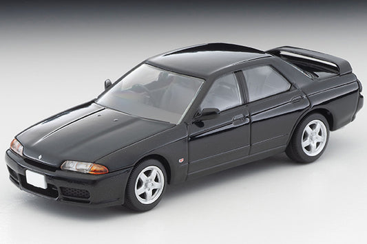 Mô hình xe Tomyca Limited Vintage TLV 1:64 Nissan Skyline 4-door sports sedan GTS-t Type M (black) with optional features, 1992 model | LV-N194c
