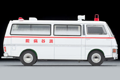 Mô hình xe Tomyca Limited Vintage TLV 1:64 Metropolis 01 Nissan Caravan Ambulance (Shibuya Hospital) Metropolis PARTIII Episode 7 "Runway of Escape" | LV-N19880-na