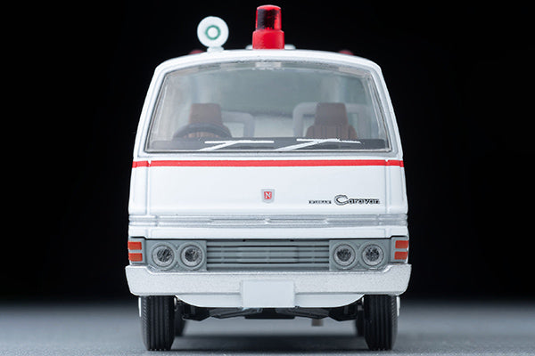 Mô hình xe Tomyca Limited Vintage TLV 1:64 Metropolis 01 Nissan Caravan Ambulance (Shibuya Hospital) Metropolis PARTIII Episode 7 "Runway of Escape" | LV-N19880-na