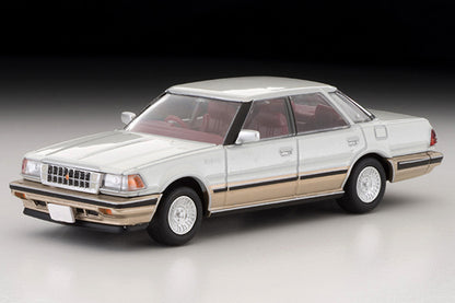 Mô hình xe Tomyca Limited Vintage TLV 1:64 Toyota Crown 3.0 Royal Saloon G 85 model (Pearl) | LV-N199a