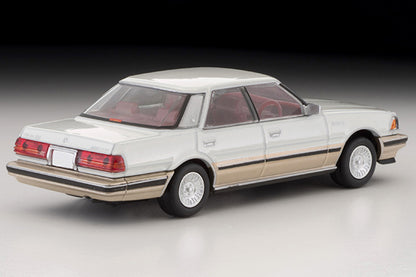 Mô hình xe Tomyca Limited Vintage TLV 1:64 Toyota Crown 3.0 Royal Saloon G 85 model (Pearl) | LV-N199a