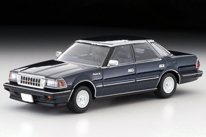 Mô hình xe Tomyca Limited Vintage TLV 1:64 Toyota Crown 3.0 Royal Saloon G 1985 model (navy) | LV-N199b