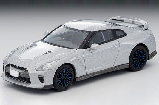 Mô hình xe Tomyca Limited Vintage TLV 1:64 Nissan GT-R 50th ANNIVERSARY (silver) | LV-N200b