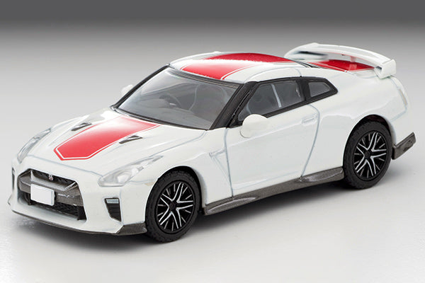 Mô hình xe Tomyca Limited Vintage TLV 1:64 Nissan GT-R 50th ANNIVERSARY (white) | LV-N200c