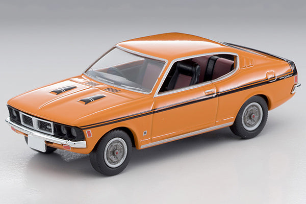 Mô hình xe Tomyca Limited Vintage TLV 1:64 Mitsubishi Colt Galant GTO MR 1970 model (orange) | LV-N204a