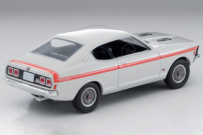 Mô hình xe Tomyca Limited Vintage TLV 1:64 Mitsubishi Colt Galant GTO MR 1971 model (white) | LV-N204c