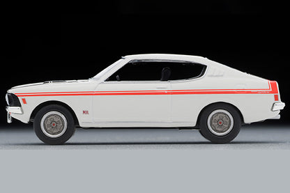 Mô hình xe Tomyca Limited Vintage TLV 1:64 Mitsubishi Colt Galant GTO MR 1971 model (white) | LV-N204c
