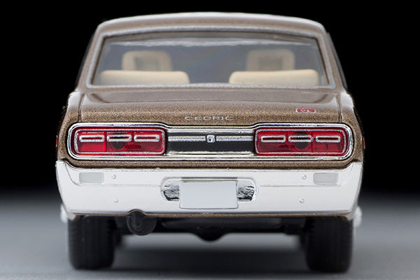 Mô hình xe Tomyca Limited Vintage TLV 1:64 Nissan Cedric 2000GL 1971 model (brown) | LV-N205a