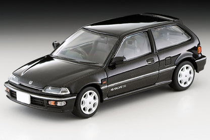 Mô hình xe Tomyca Limited Vintage TLV 1:64 Honda Civic 25XT 1989 model (black) | LV-N207a