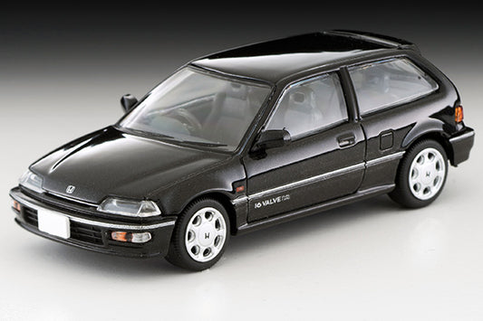 Mô hình xe Tomyca Limited Vintage TLV 1:64 Honda Civic 25XT 1989 model (black) | LV-N207a
