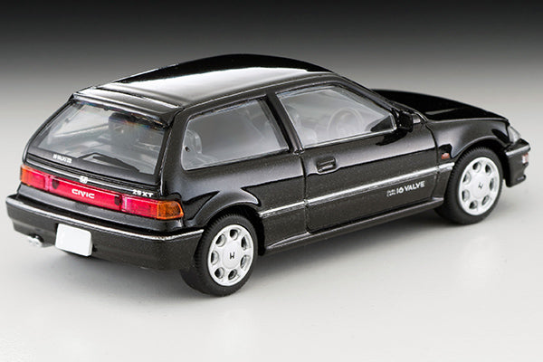 Mô hình xe Tomyca Limited Vintage TLV 1:64 Honda Civic 25XT 1989 model (black) | LV-N207a