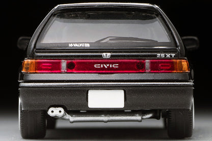 Mô hình xe Tomyca Limited Vintage TLV 1:64 Honda Civic 25XT 1989 model (black) | LV-N207a