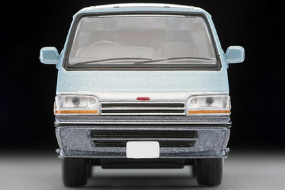 Mô hình xe Tomyca Limited Vintage TLV 1:64 Toyota Hiace Wagon Super Custom (light blue/navy) | LV-N208c