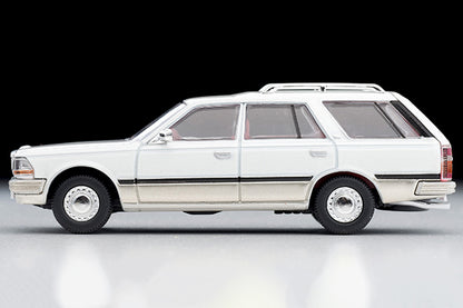 Mô hình xe Tomyca Limited Vintage TLV 1:64 Nissan Cedric Wagon V20E SGL Limited (white/silver) | LV-N209a