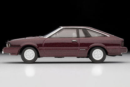 Mô hình xe Tomyca Limited Vintage TLV 1:64 Nissan Silvia Hatchback Turbo ZSE-X 81 model (Maroon) | LV-N210b