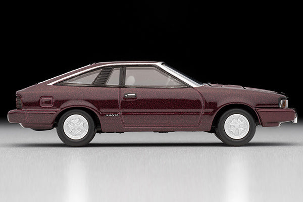 Mô hình xe Tomyca Limited Vintage TLV 1:64 Nissan Silvia Hatchback Turbo ZSE-X 81 model (Maroon) | LV-N210b