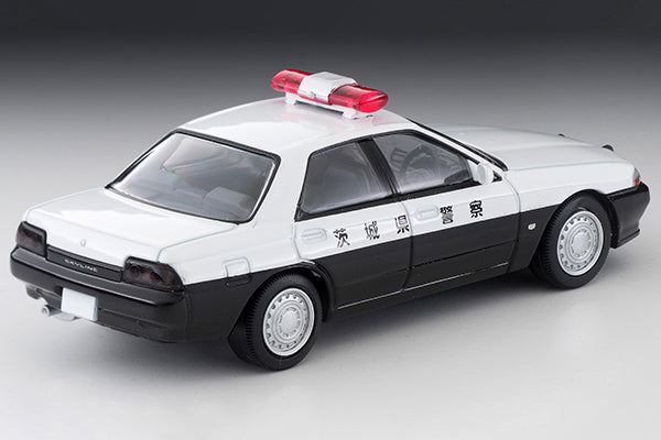 Mô hình xe Tomyca Limited Vintage TLV 1:64 Nissan Skyline 4-door sports sedan patrol car (Ibaraki Prefectural Police) | LV-N212a