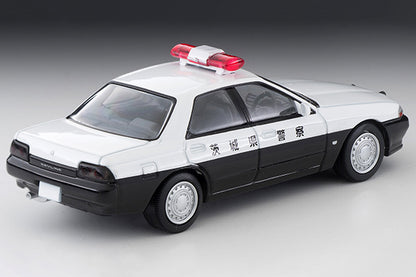 Mô hình xe Tomyca Limited Vintage TLV 1:64 Nissan Skyline 4-door sports sedan patrol car (Ibaraki Prefectural Police) | LV-N212a