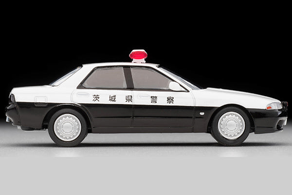 Mô hình xe Tomyca Limited Vintage TLV 1:64 Nissan Skyline 4-door sports sedan patrol car (Ibaraki Prefectural Police) | LV-N212a