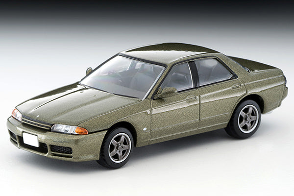 Mô hình xe Tomyca Limited Vintage TLV 1:64 Nissan Skyline Autech Version (Yellowish Green) | LV-N213a
