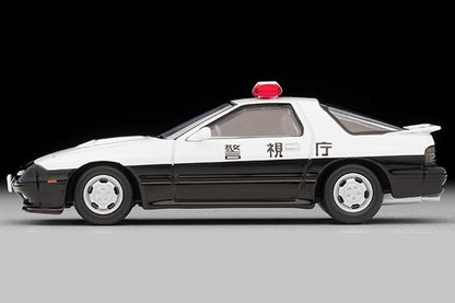 Mô hình xe Tomyca Limited Vintage TLV 1:64 Mazda Savanna RX-7 Patrol Car (Metropolitan Police Department) | LV-N214a