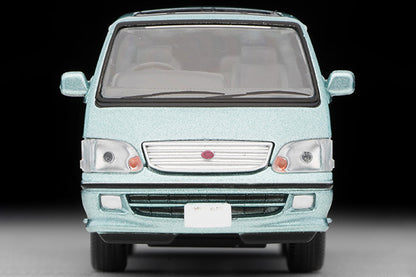 Mô hình xe Tomyca Limited Vintage TLV 1:64 Toyota Hiace Wagon Super Custom G 2002 model (light green) | LV-N216b