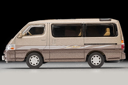 Mô hình xe Tomyca Limited Vintage TLV 1:64 Toyota Hiace Wagon Super Custom Limited (Beige/Brown) | LV-N216c