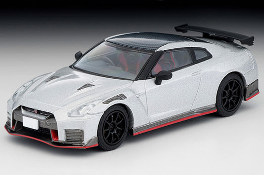 Mô hình xe Tomyca Limited Vintage TLV 1:64 NISSAN GT-R NISMO 2020 model (silver) | LV-N217c