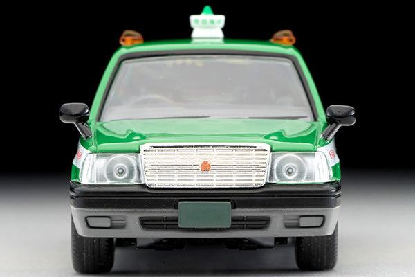 Mô hình xe Tomyca Limited Vintage TLV 1:64 Toyota Crown Comfort Tokyo Wireless Taxi (Green) | LV-N218a