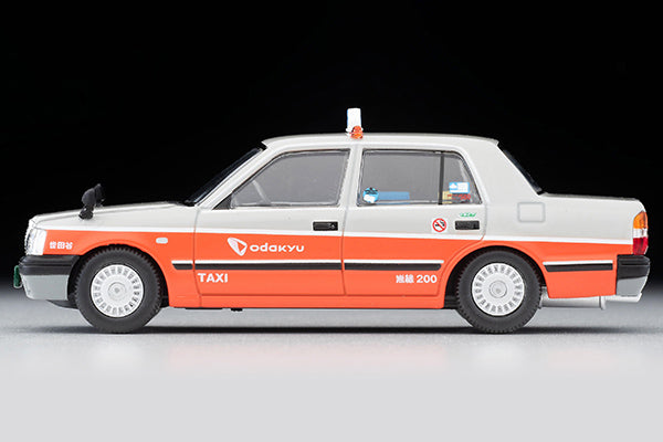 Mô hình xe Tomyca Limited Vintage TLV 1:64 Toyota Crown Comfort Taxi (Odakyu Transportation) | LV-N218b