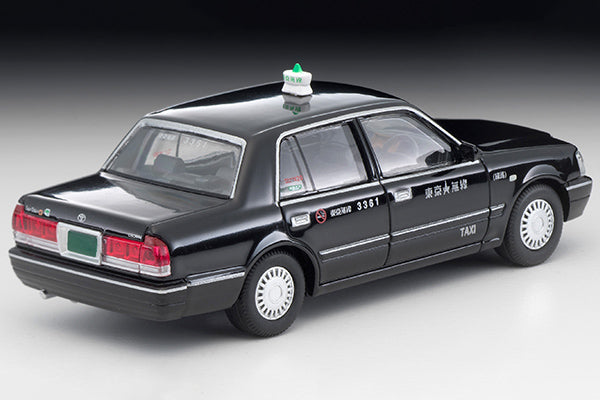 Mô hình xe Tomyca Limited Vintage TLV 1:64 Toyota Crown Sedan Tokyo Wireless Taxi (black) | LV-N219a