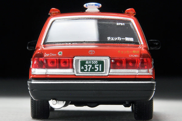 Mô hình xe Tomyca Limited Vintage TLV 1:64 Toyota Crown Sedan Taxi (Checker Cab) | LV-N219b