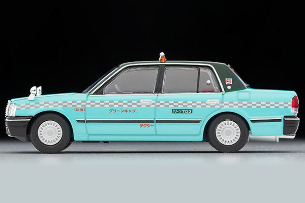 Mô hình xe Tomyca Limited Vintage TLV 1:64 Toyota Crown Sedan Taxi (Green Cab) | LV-N219c
