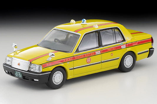 Mô hình xe Tomyca Limited Vintage TLV 1:64 Toyota Crown Sedan Taxi (Nihon Kotsu) | LV-N219d