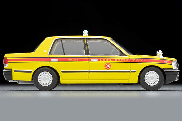 Mô hình xe Tomyca Limited Vintage TLV 1:64 Toyota Crown Sedan Taxi (Nihon Kotsu) | LV-N219d