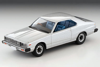 Mô hình xe Tomyca Limited Vintage TLV 1:64 Nissan Skyline Hardtop 2000GT-EX (silver) 1977 model | LV-N222a