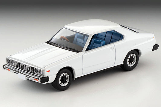 Mô hình xe Tomyca Limited Vintage TLV 1:64 Nissan Skyline Hardtop 2000GT-EX (white) 1977 model | LV-N222b
