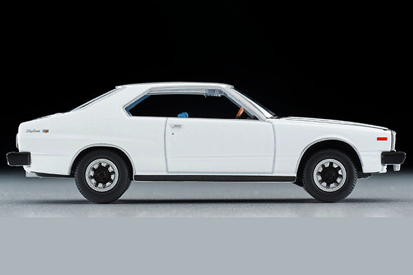 Mô hình xe Tomyca Limited Vintage TLV 1:64 Nissan Skyline Hardtop 2000GT-EX (white) 1977 model | LV-N222b