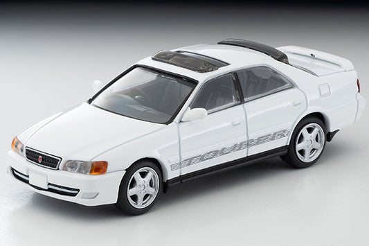 Mô hình xe Tomyca Limited Vintage TLV 1:64 Toyota Chaser 2.5 Tourer S (white) 1998 model | LV-N224c