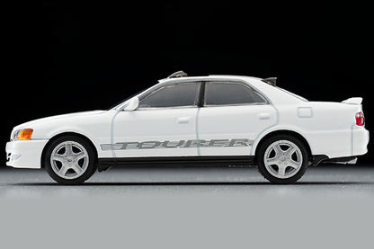Mô hình xe Tomyca Limited Vintage TLV 1:64 Toyota Chaser 2.5 Tourer S (white) 1998 model | LV-N224c