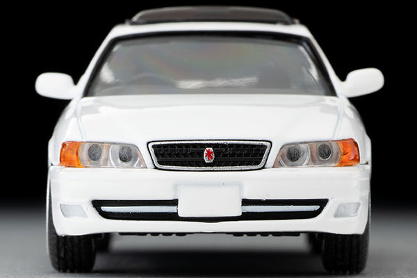Mô hình xe Tomyca Limited Vintage TLV 1:64 Toyota Chaser 2.5 Tourer S (white) 1998 model | LV-N224c