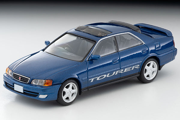 Mô hình xe Tomyca Limited Vintage TLV 1:64 Toyota Chaser 2.5 Tourer S (navy) 1998 model | LV-N224d