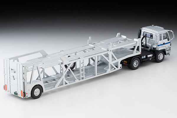 Mô hình xe Tomyca Limited Vintage TLV 1:64 Isuzu 810EX Car Transporter (Silver) (Antiko ASZ022 Vehicle Transport Trailer) | LV-N225b